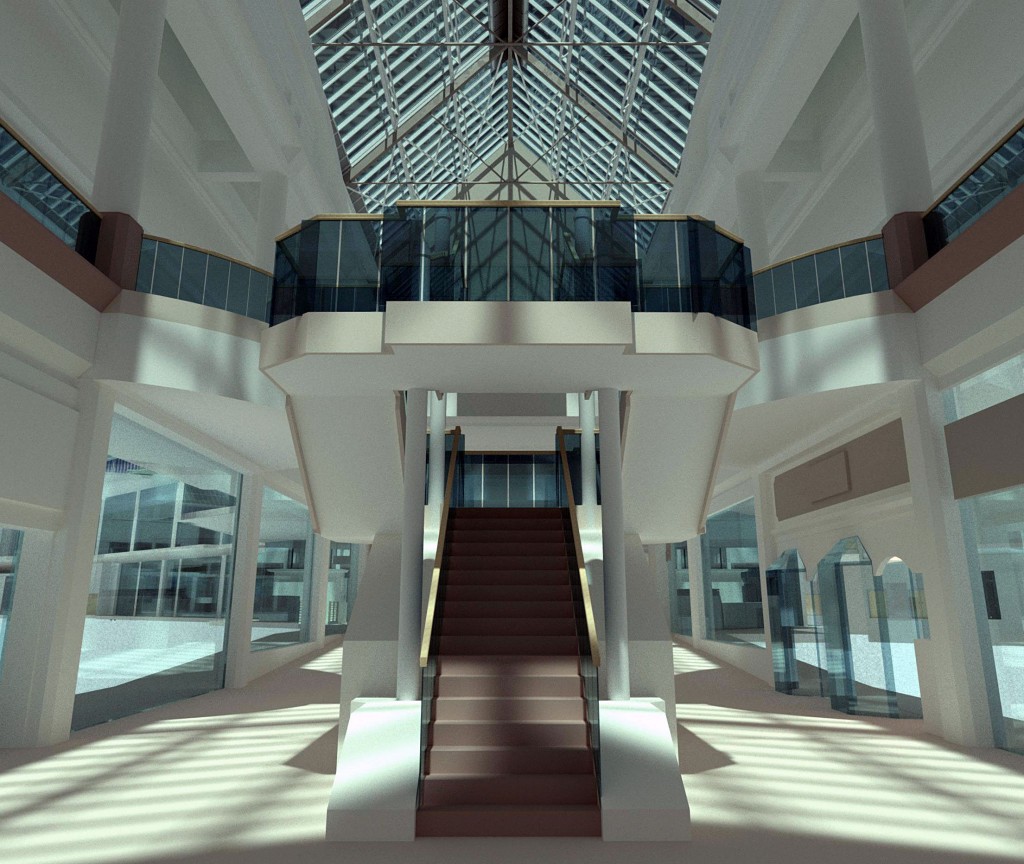 3D BIM model, measured building survey model