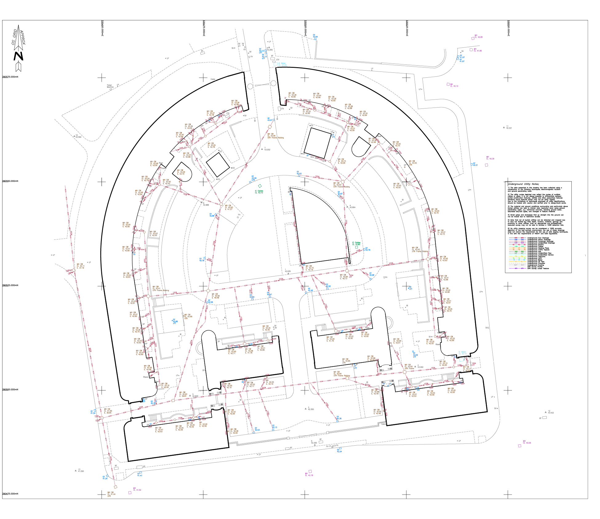 underground surveying, underground utility survey, underground services survey, underground survey, underground surveying methods