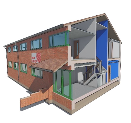 3d construction site model, bim building model​, LOD 3d modelling, 3d modelling services​​, 3d model LOD