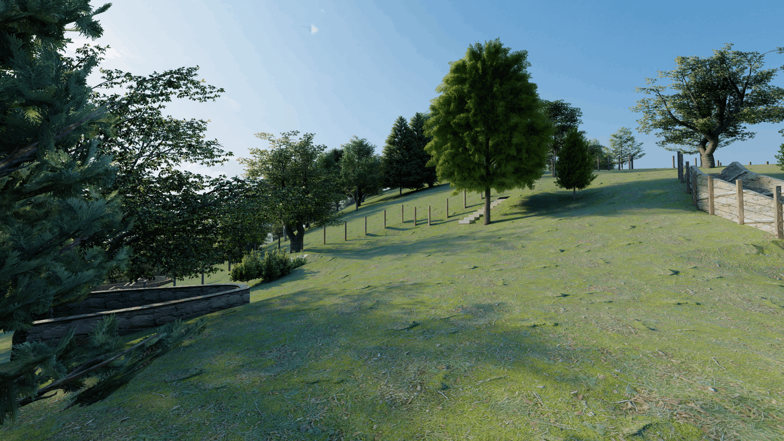 Topographical survey modelling in 3D Revit. Scan2bim. 3D survey. 3d modelling survey. BIM model. Revit model.