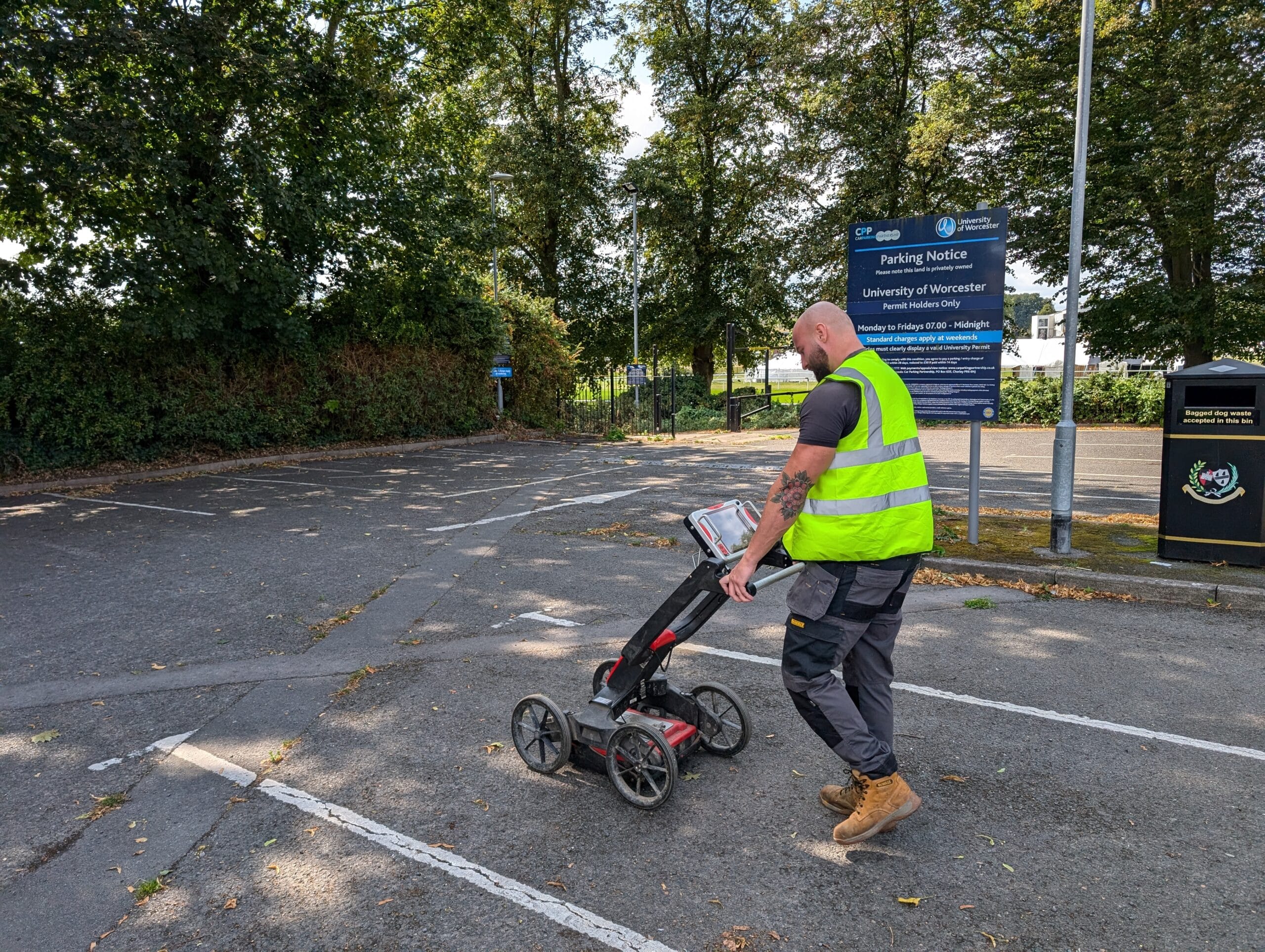 ground penetrating radar scanning, what is ground penetrating radar, gpr surveying